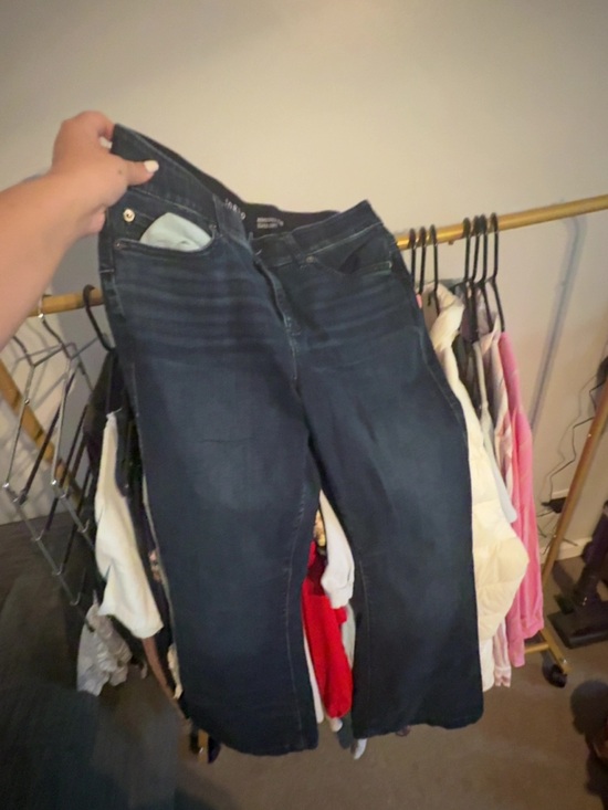 torrid Denim - torrid Dark Blue Wide-Leg Jeans